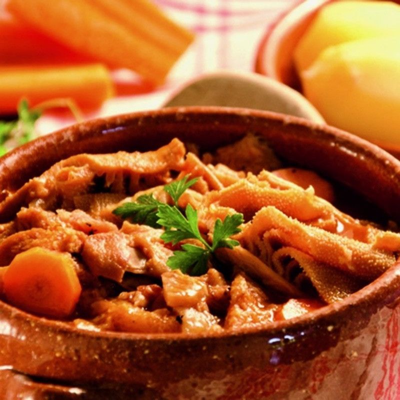 Tripes de boeuf à la tomate cuisinées aux herbes de Provence - 500g