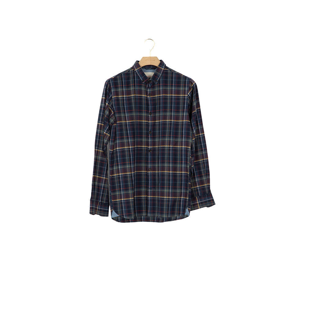 L'Exception/KNOWLEDGE COTTON APPAREL/H/Chemise/Lavande/S/Coton