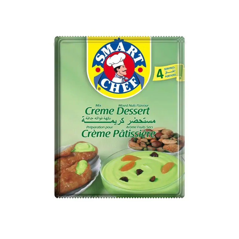 Crème dessert fruits sec 40 gr (Smart Chef)