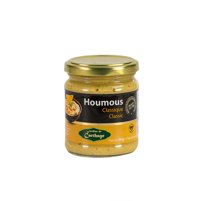 Houmous classique  200 gr  (Jardins de Carthage)