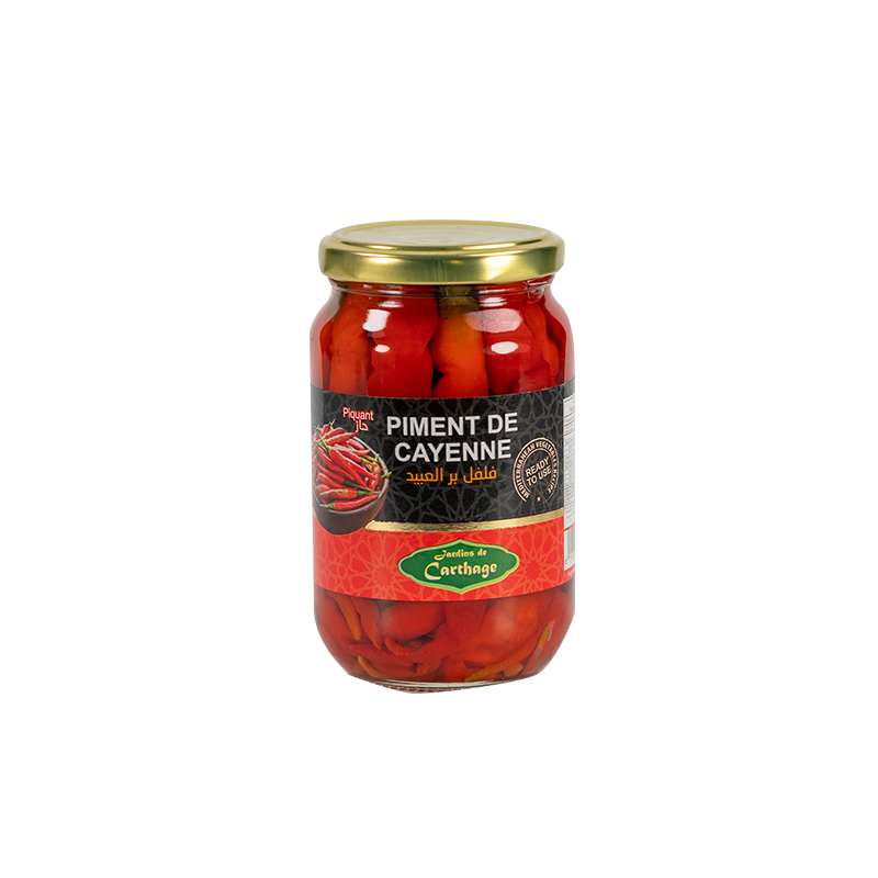 Piment de Cayenne 350 gr  (Jardins de Carthage)