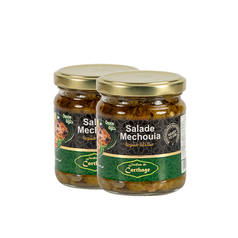 Salade mechouia  douce 2 x 200 gr (Jardins de Carthage)