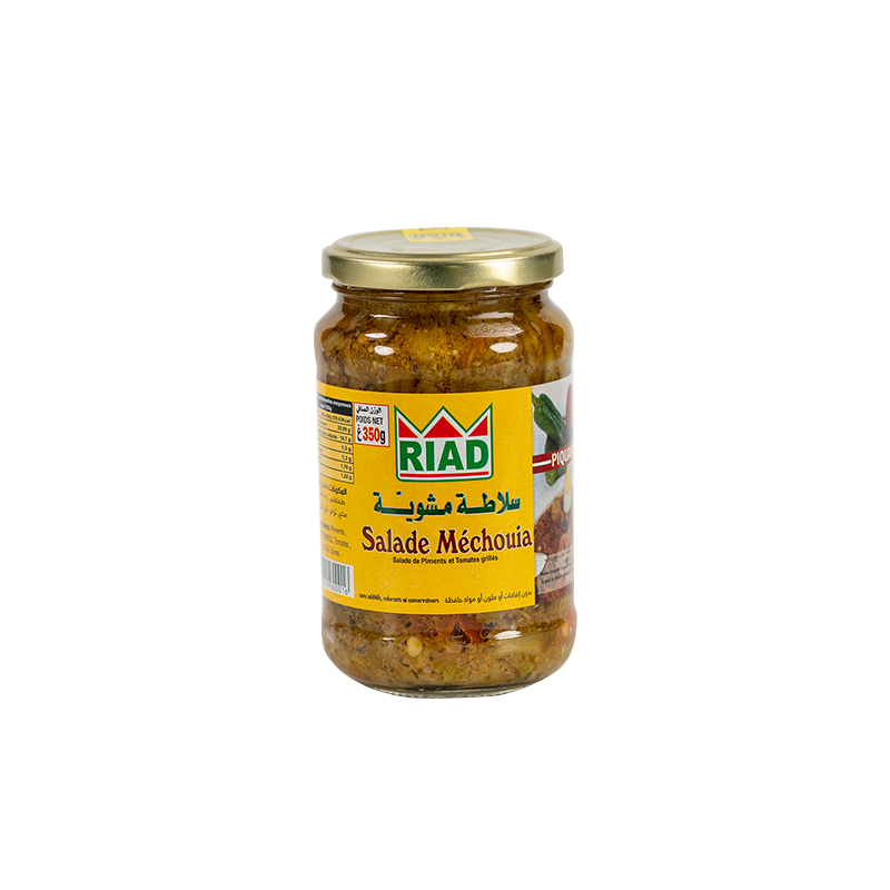 Salade méchouia piquante 350 gr (Riad)