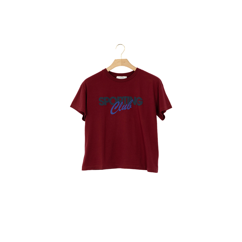 L'Exception/ROSEANNA/F/T-Shirt/Bordeaux/M/Coton