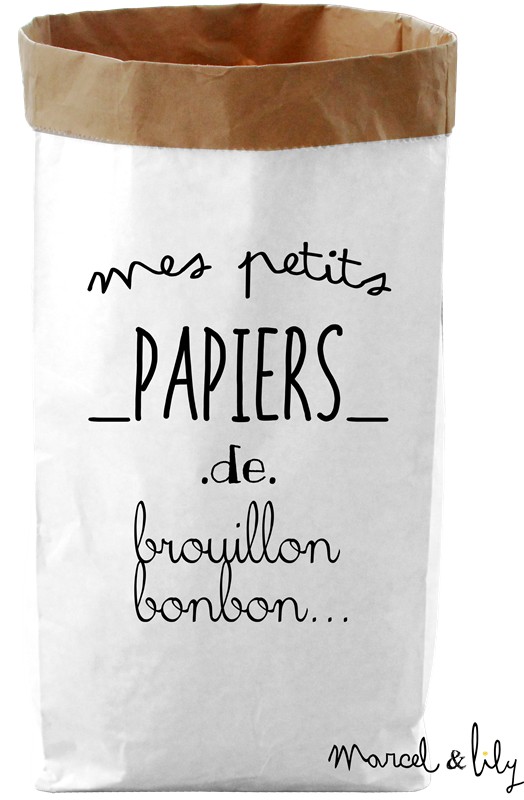 Paper Bag "Mes petits papiers..."