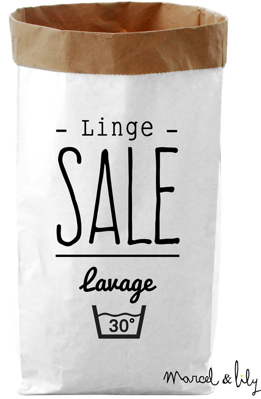 Paper Bag "Linge sale"