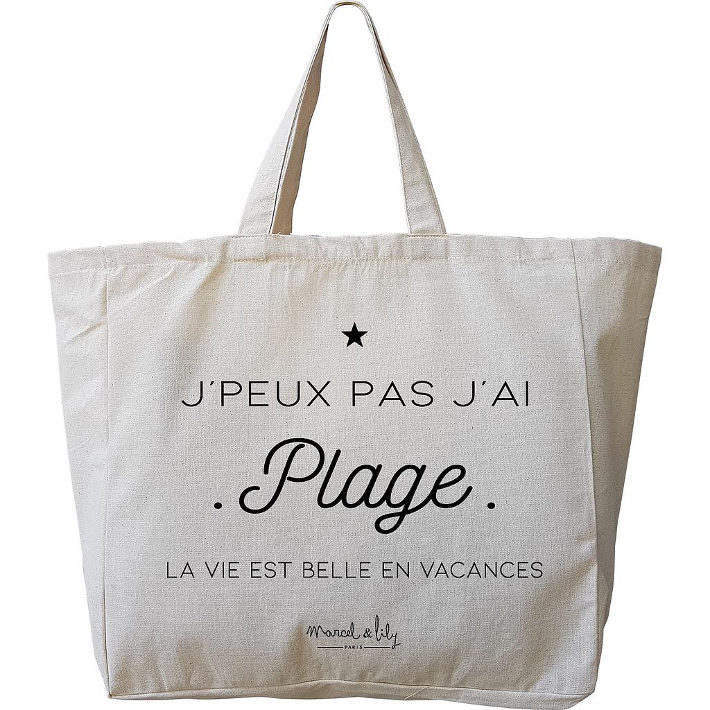 It Bag "J'peux pas j'ai plage"