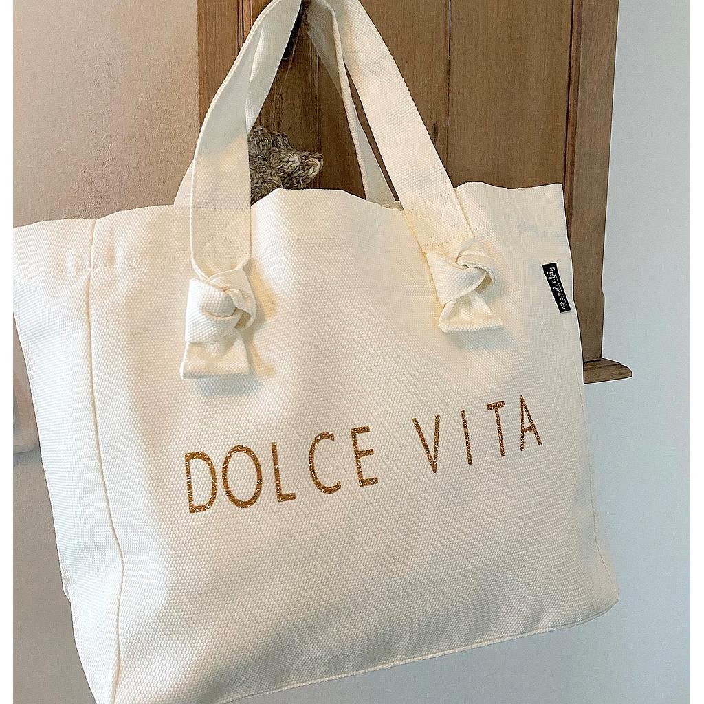Mini Cabas Lily milk "Dolce Vita"
