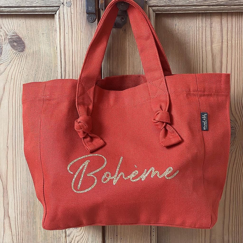 Mini Cabas Lily Terracotta - Bohème