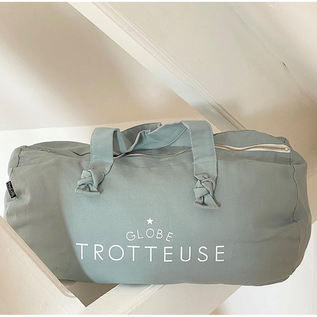 Sac Polochon bleu caraïbe- Globe Trotteuse