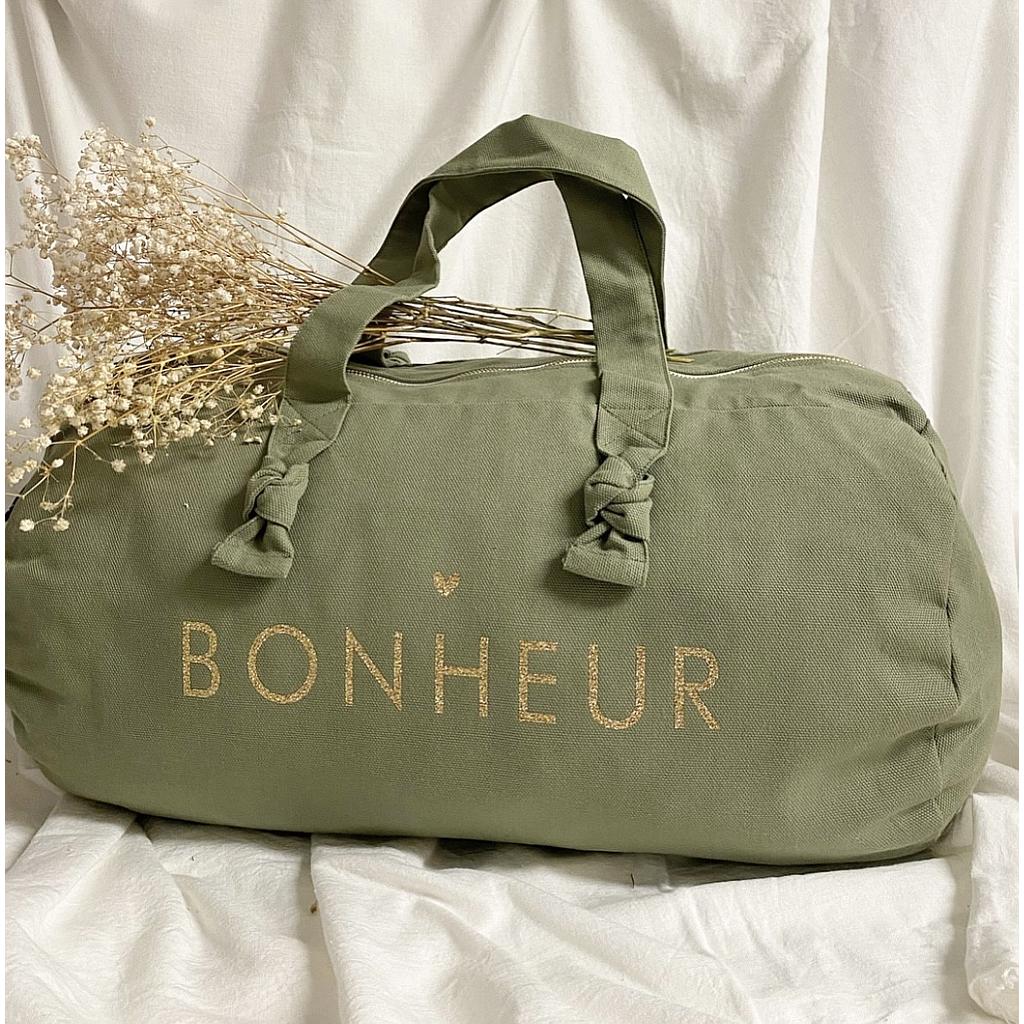 Sac Polochon-Tilleul - Bonheur