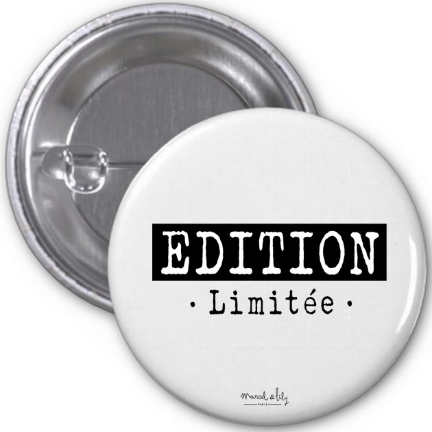 Lot de 5 Badges Edition limitée
