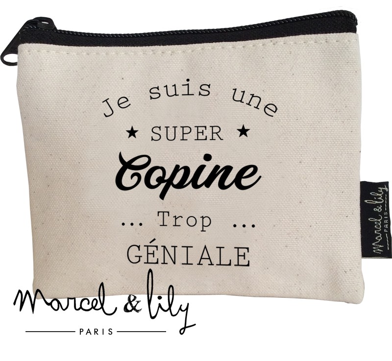 Porte-Monnaie "Je suis une Copine trop géniale"