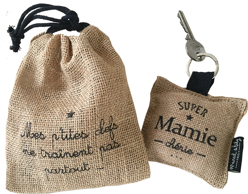 Porte-Clefs "Super Mamie Chérie" Série limitée