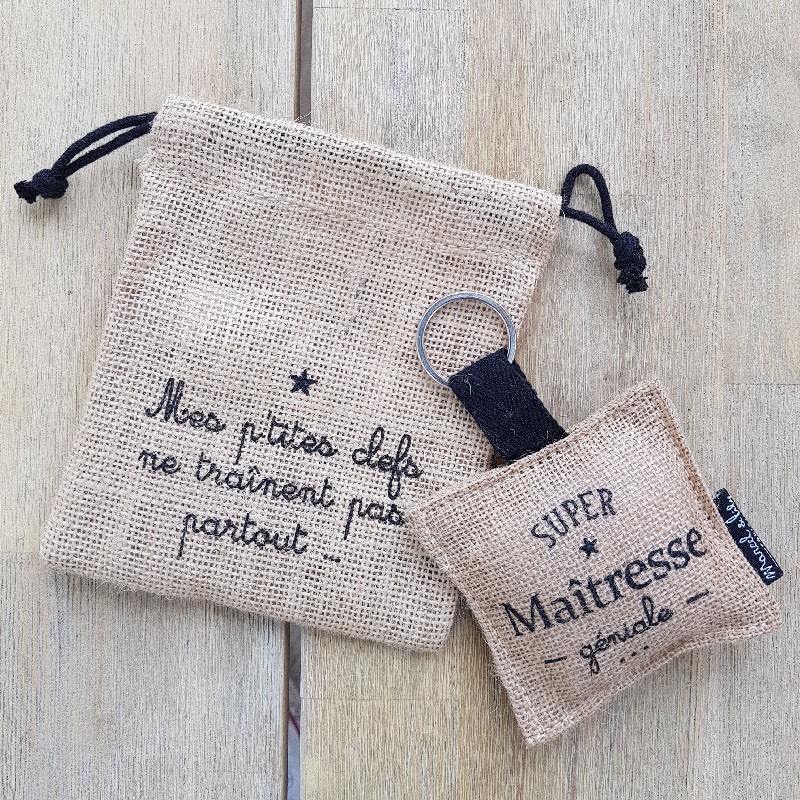 Porte-Clefs "Super Maîtresse géniale" Série limitée