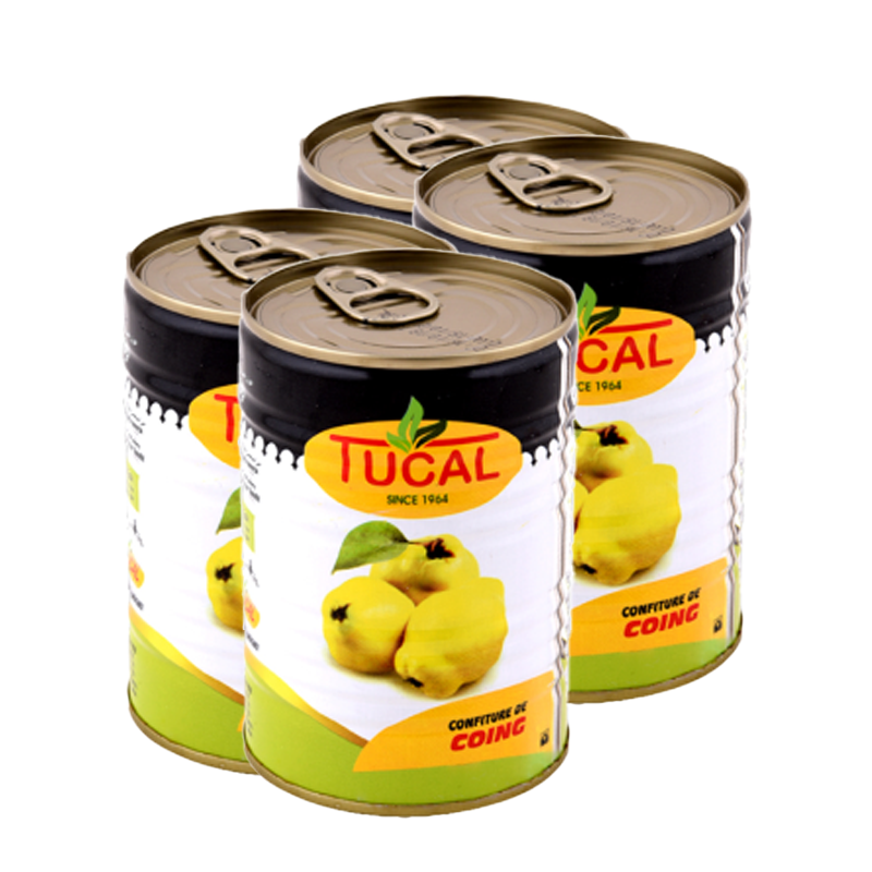 4 boites Confiture de coing 400 gr (Tucal)