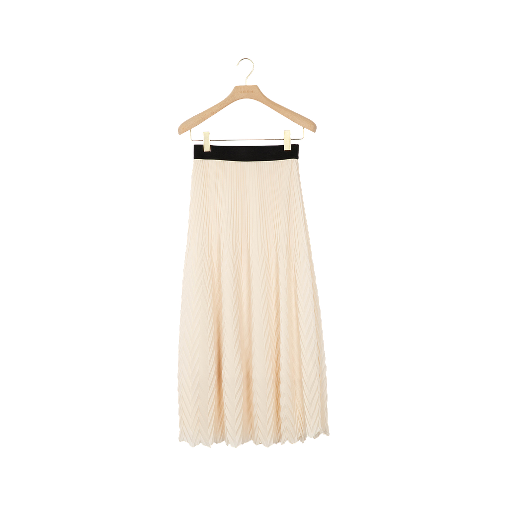 L'Exception/MAJE/F/Jupe/Beige/S/Polyester