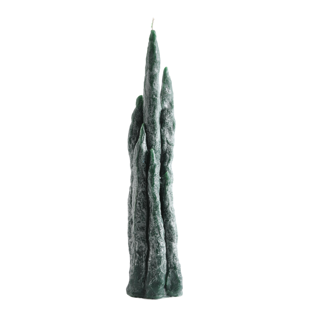Goth Candle Deep Green