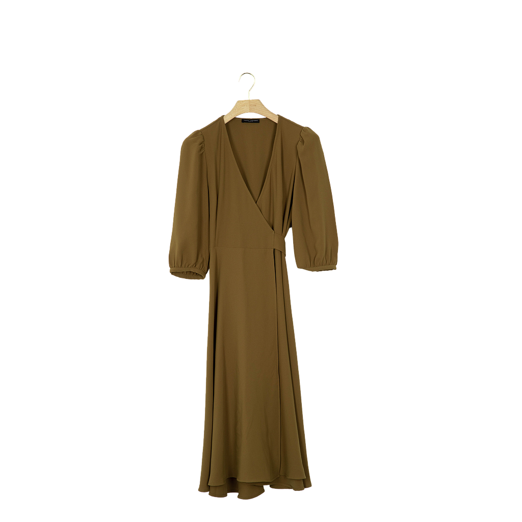 L'Exception/TARA JARMON/F/Robe/Kaki/S/Polyester