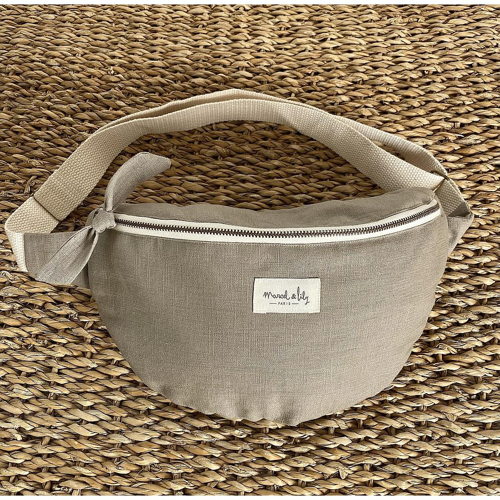 Sac Banane 100% lin -Gazelle
