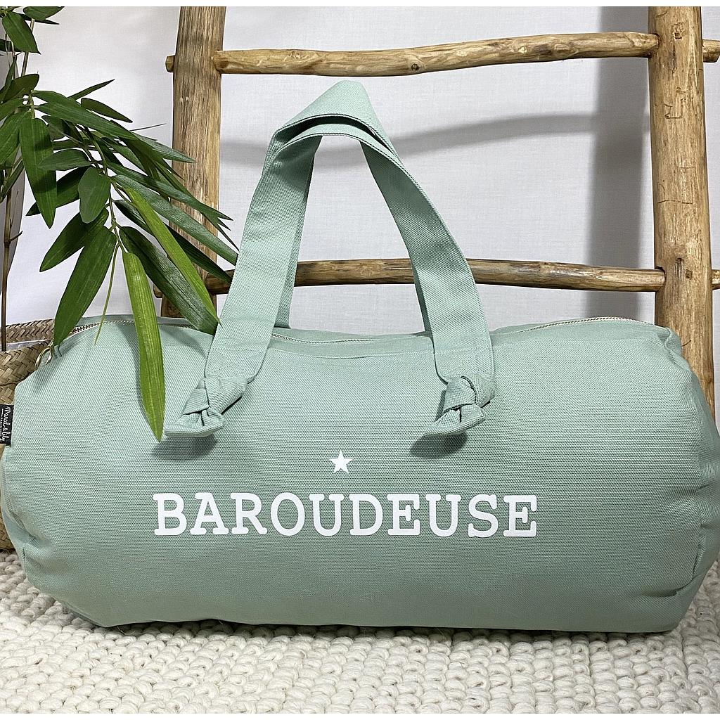 Sac Polochon- Céladon- Baroudeuse