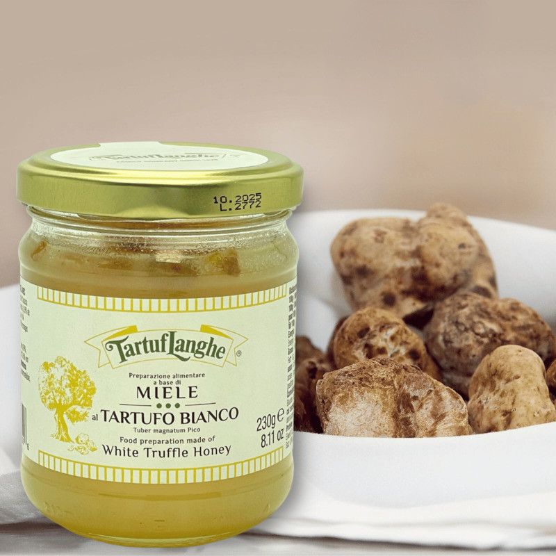 Miel d'acacia à la truffe blanche "Tuber Magnatum Pico" 0,05% - 230g