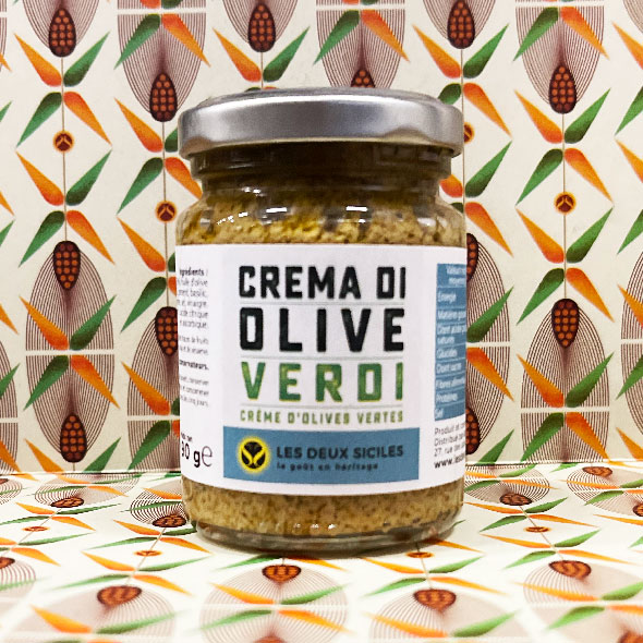 Crème d'olives vertes 90 gr