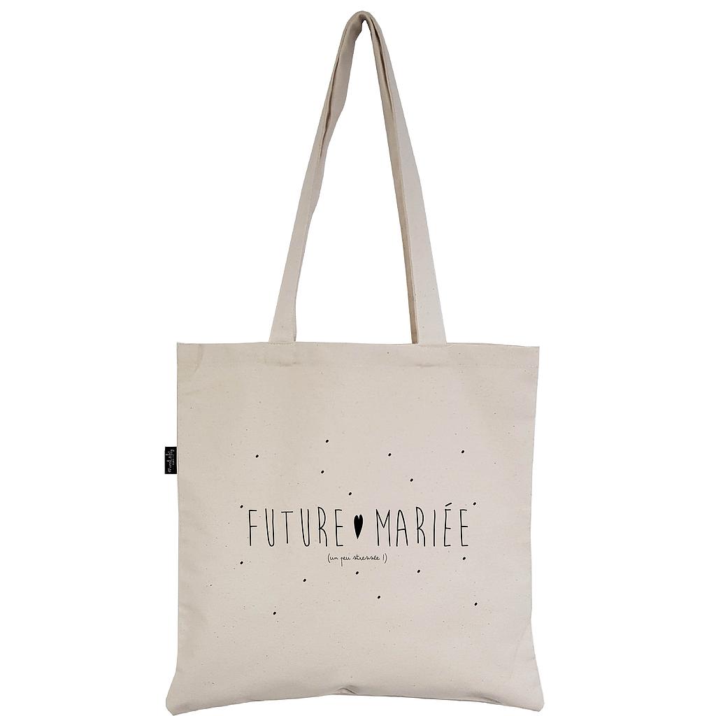 Tote-Bag écru "Future Mariée"