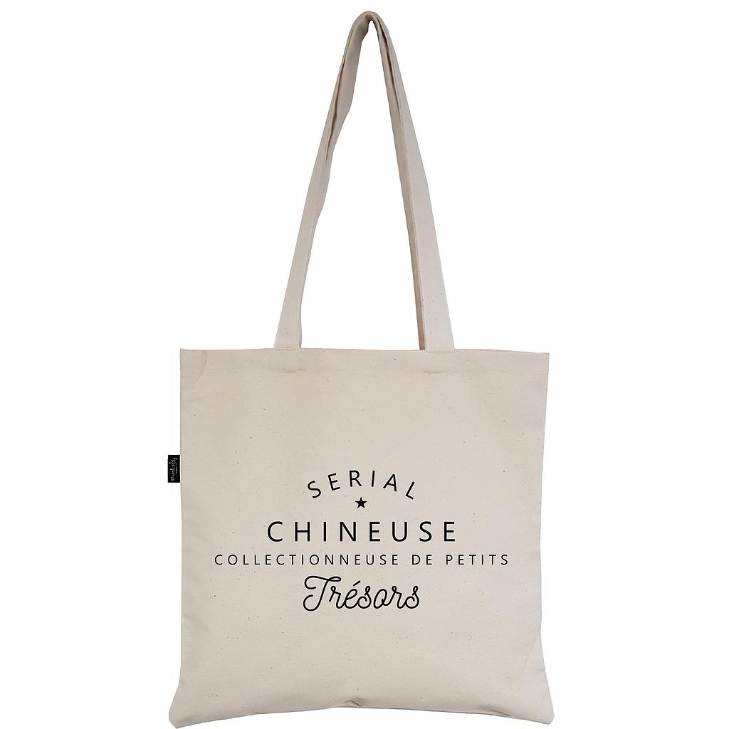 Tote-Bag écru "Serial Chineuse"