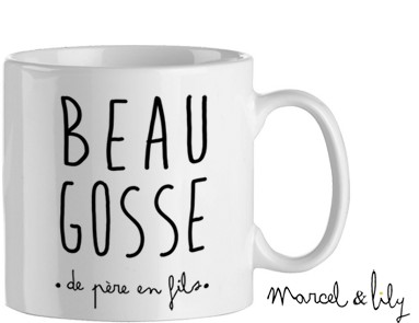 Petit Mug " Beau gosse de père en fils "