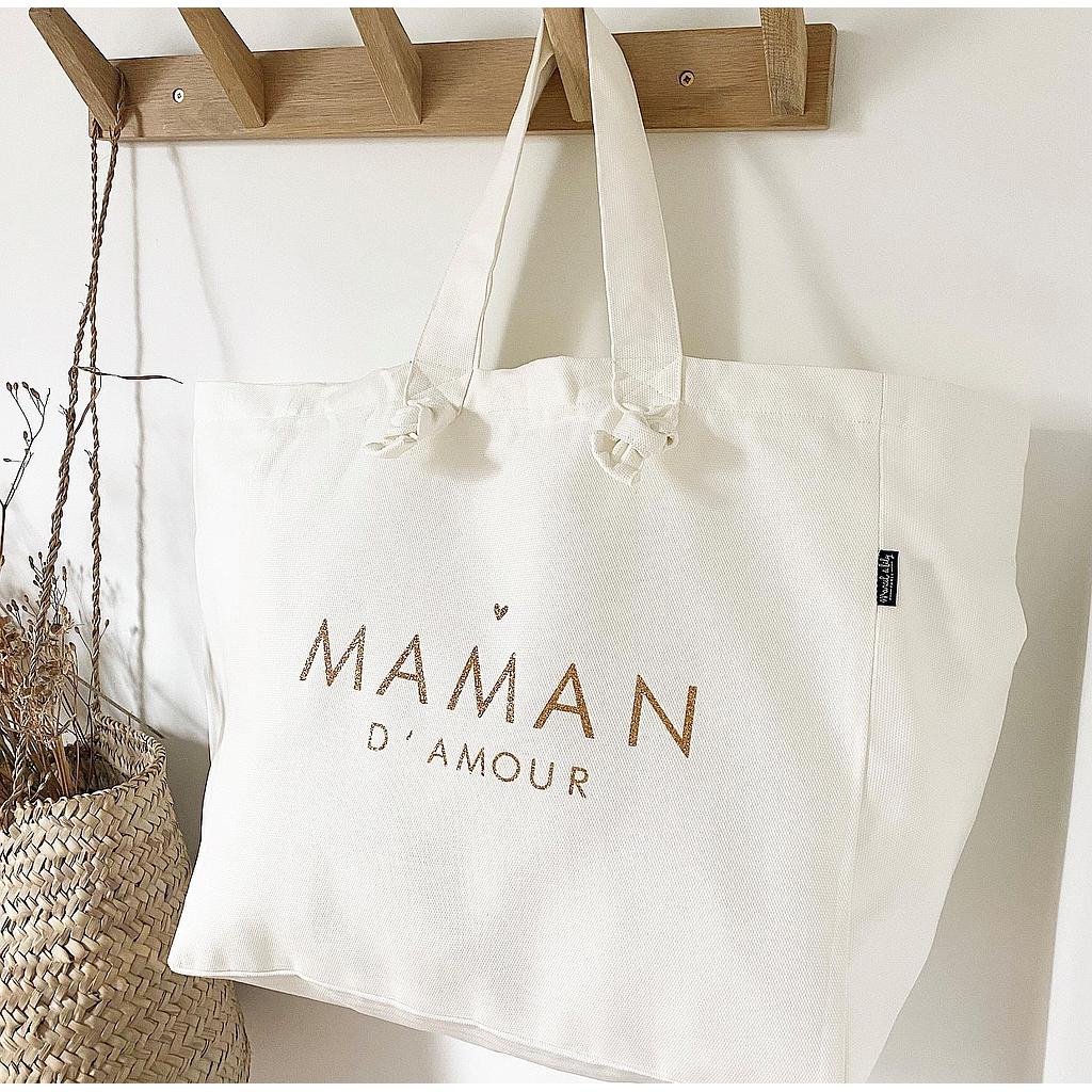 Cabas Lily - Milk - Maman d'amour