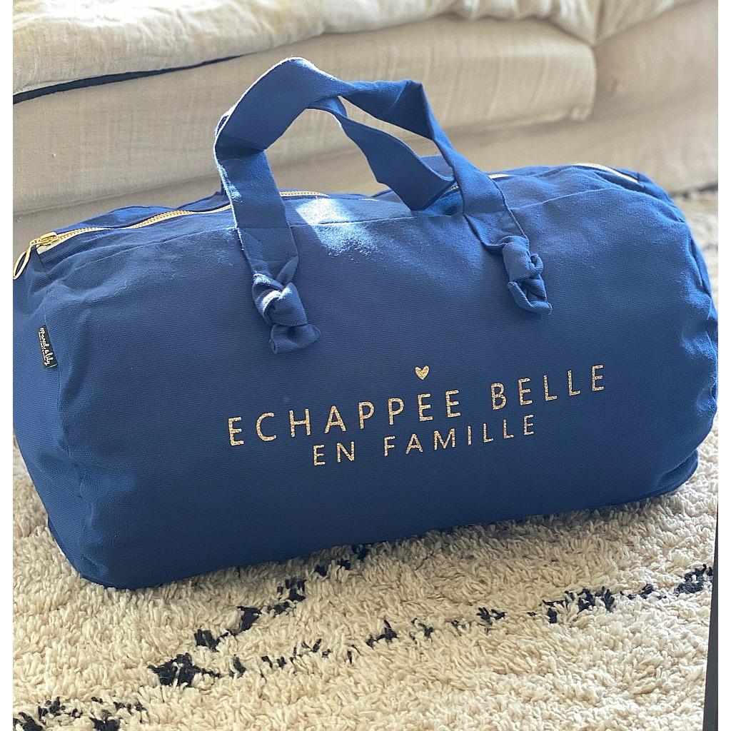 Sac Polochon Marine - Echappée Belle en Famille