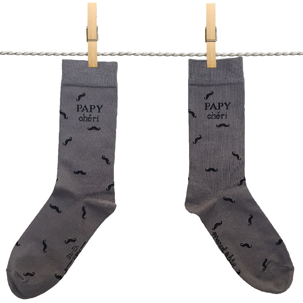 Chaussettes  " Papy Chéri" Série Limitée