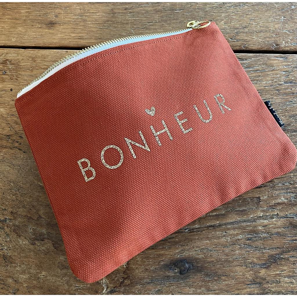 Trousse brique "Bonheur"