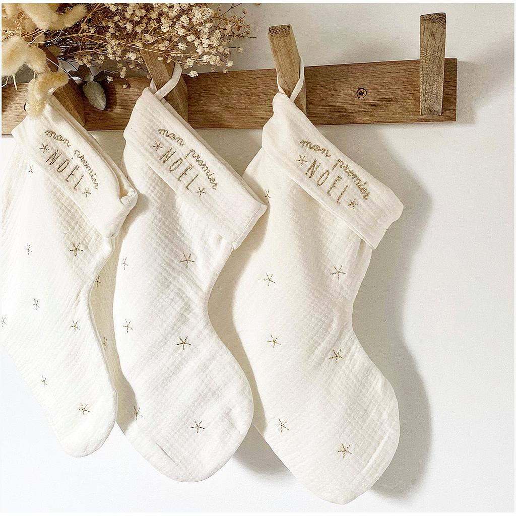 Botte de Noel " Mon premier Noël"
