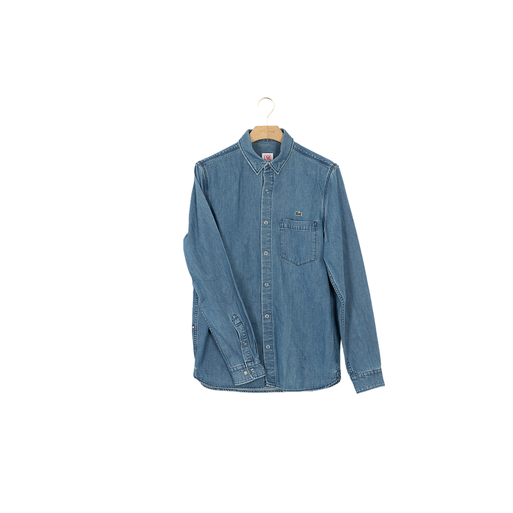 L'Exception/Lacoste Live/H/Chemise/Bleu/FR 40/Jean
