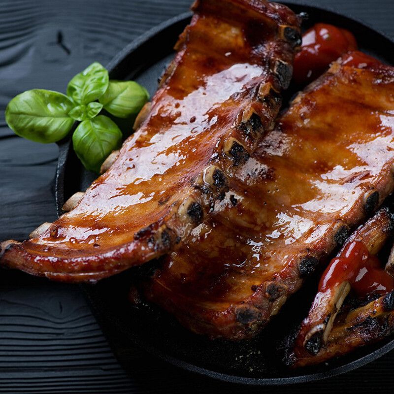 Travers de porc marinés à la mexicaine ±600g