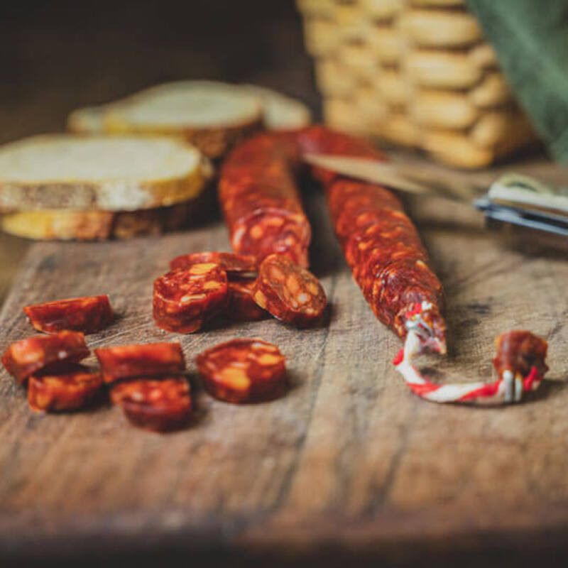 Saucisse sèche Basque Txistorra - piquante - 200g