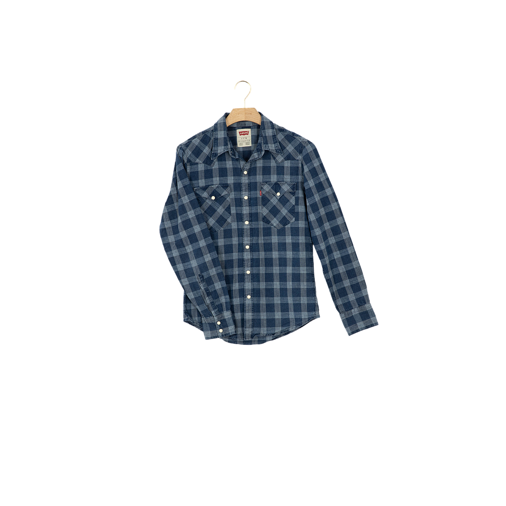 L'Exception/Levi's Red Tab/H/Chemise/Bleu/S/Coton