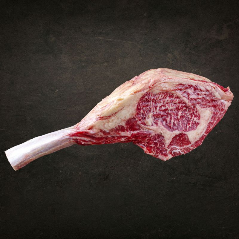 Tomahawk de bœuf Wagyu - Grade 8 - origine Australie ±1kg
