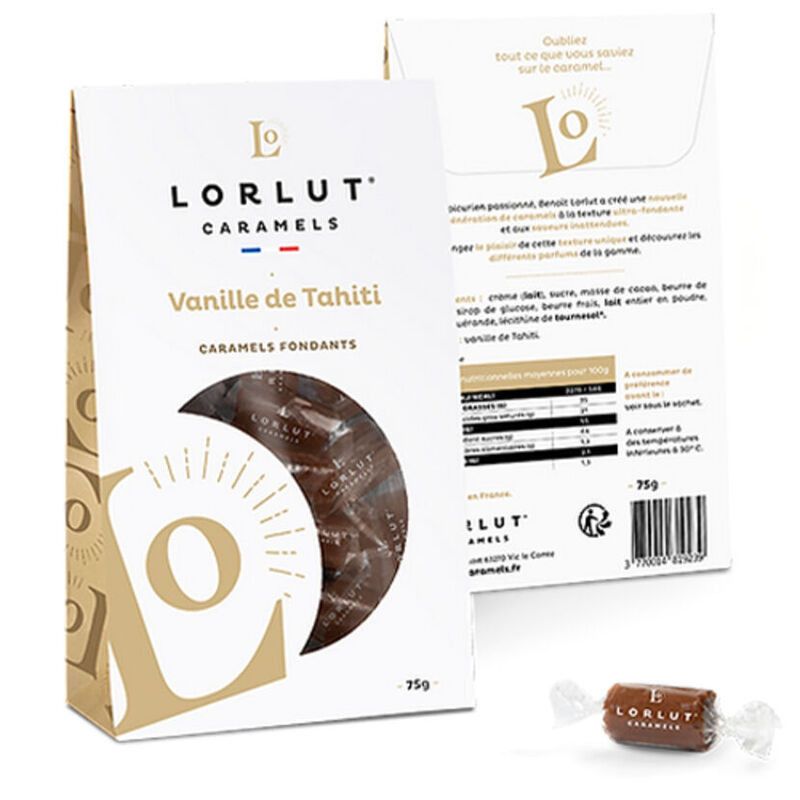 Caramels fondants à la vanille de Tahiti - 75g