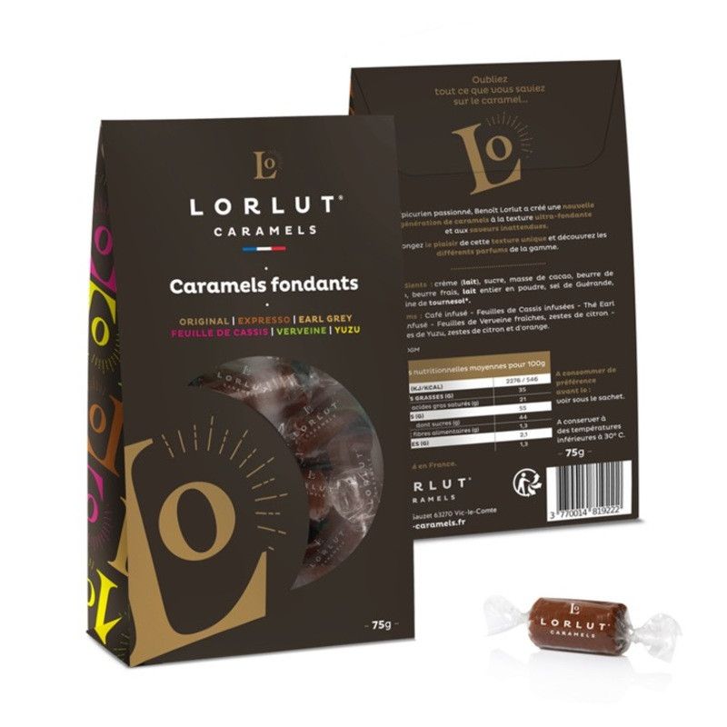 Assortiment de caramels fondants - 75g