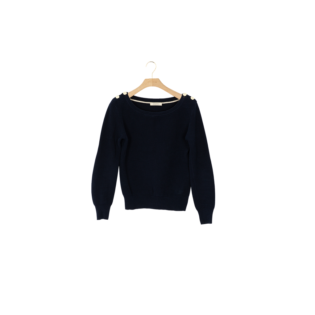 L'Exception/SESSUN/F/Pull/Bleu/S/Coton