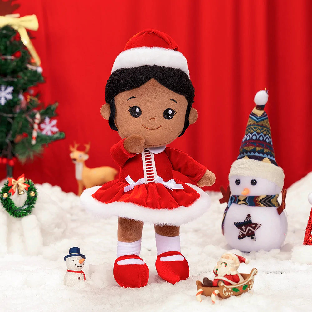 Peluche : La petite fille du père Noël