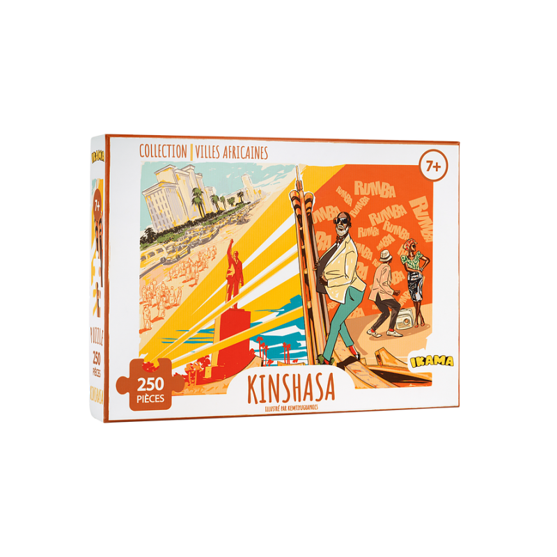 Puzzle : La chaleureuse ville de Kinshasa
