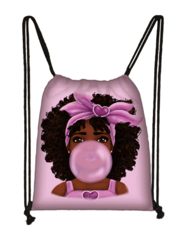 Sac avec Cordons : Pink Lady