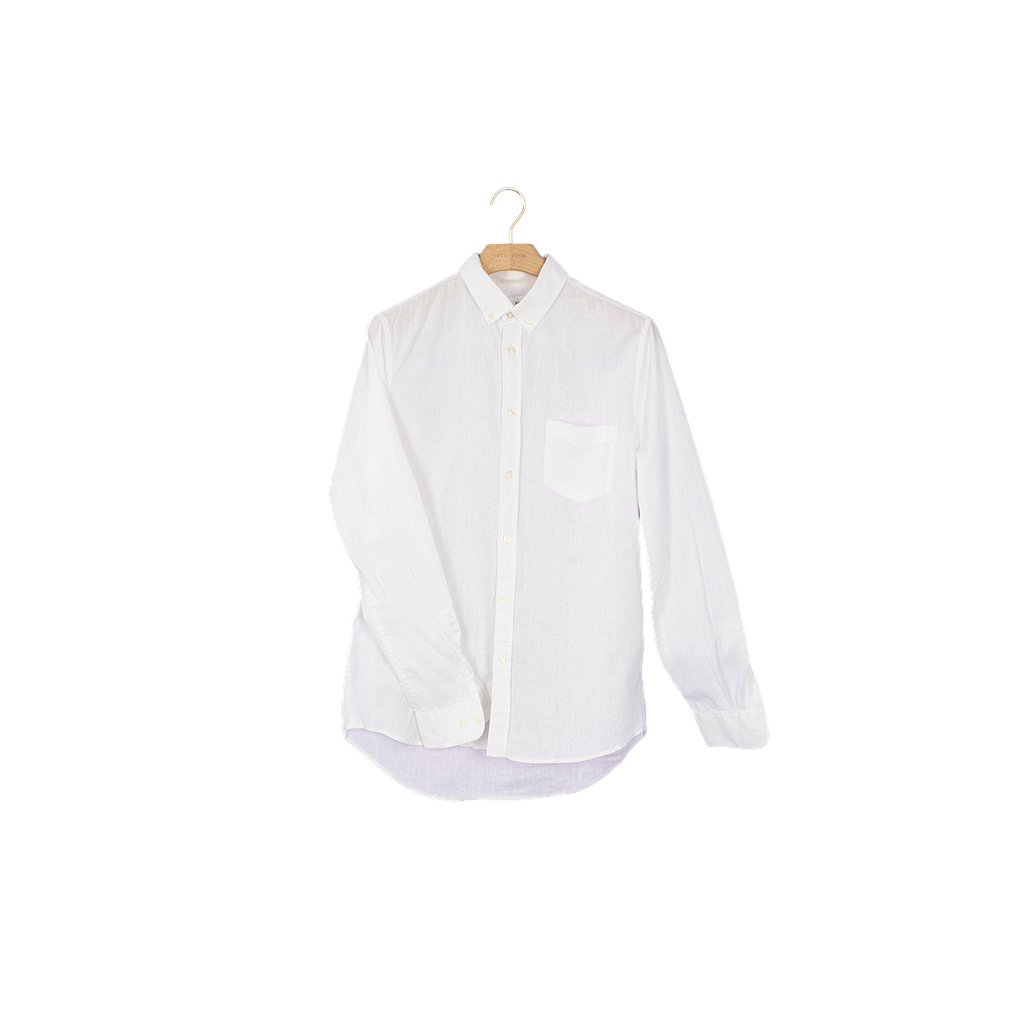 L'Exception/Samsoe &amp; Samsoe/H/Chemise/Blanc/S/Lin