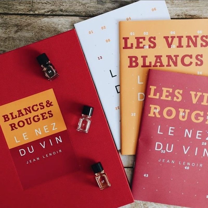 Coffret Le Nez du Vin le duo Blancs &amp; Rouges - 24 arômes