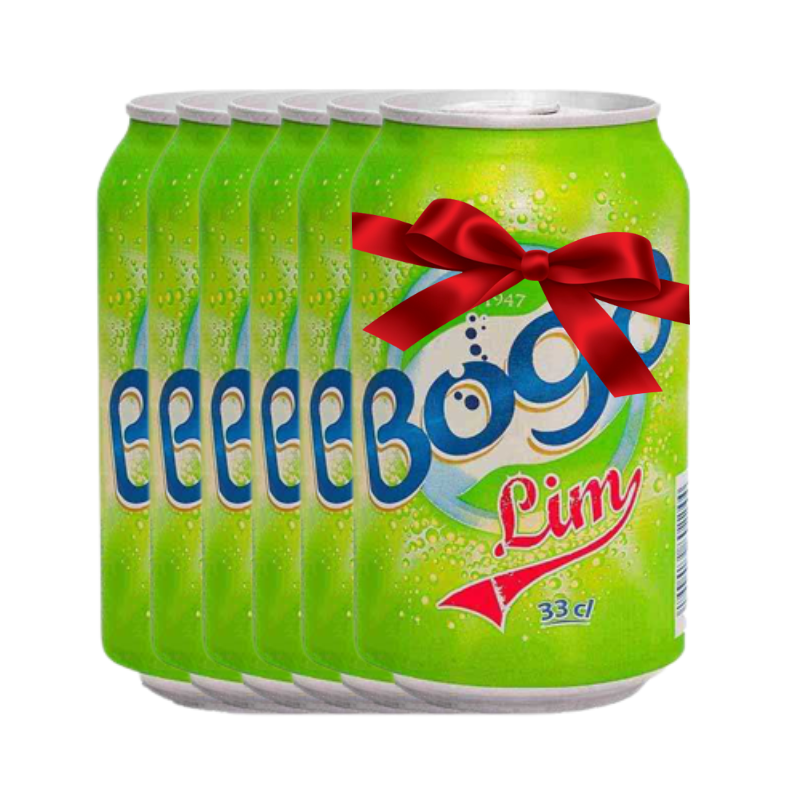 Boga Lim 33 cl pack de 6 canettes