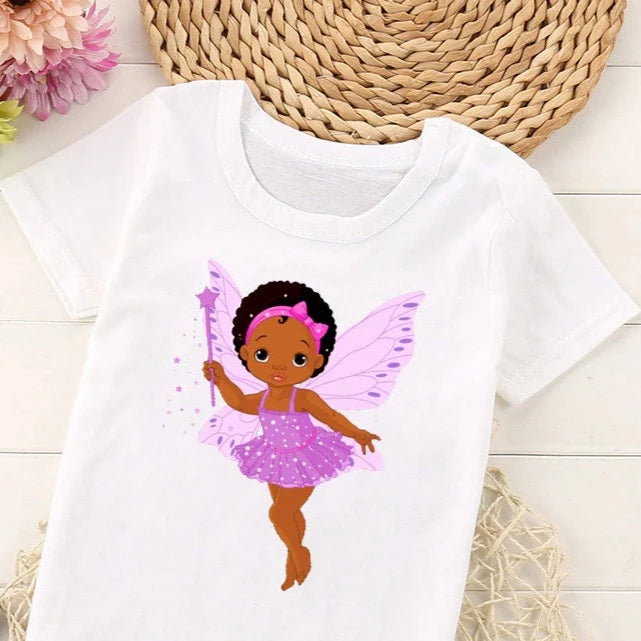 T-Shirt : La Petite fée violette